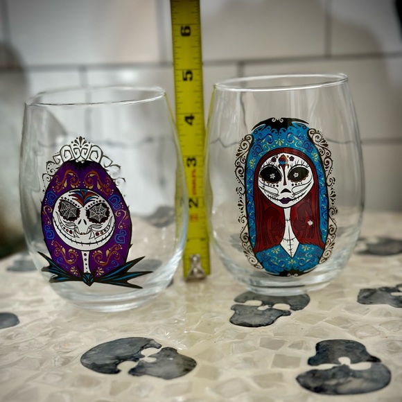 Nightmare Before Christmas•Wine Glasses (set of 2) - Picture 3 of 6